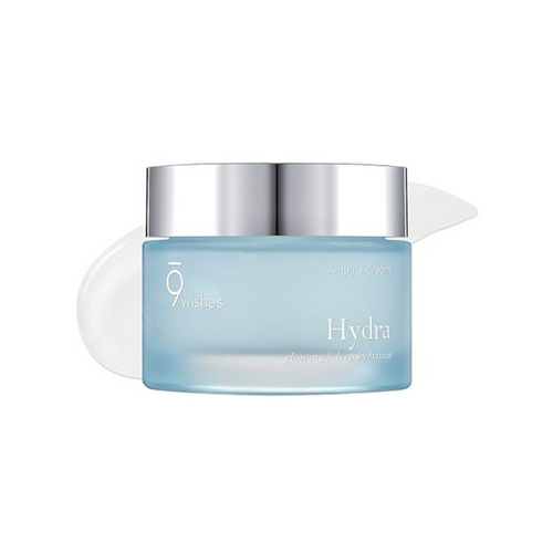 9wishes 9wishes Hydra Ampule Cream 50ml - hydrating - front bottle shot