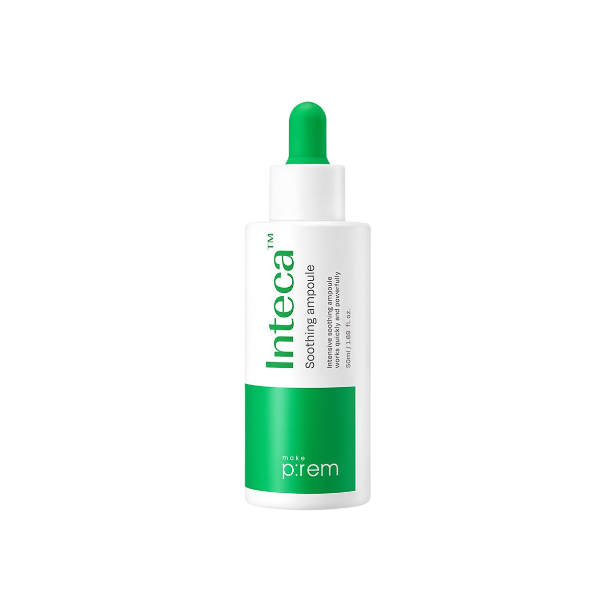make p:rem make p:rem Inteca Soothing Ampoule 50ml - hydrating - front bottle shot
