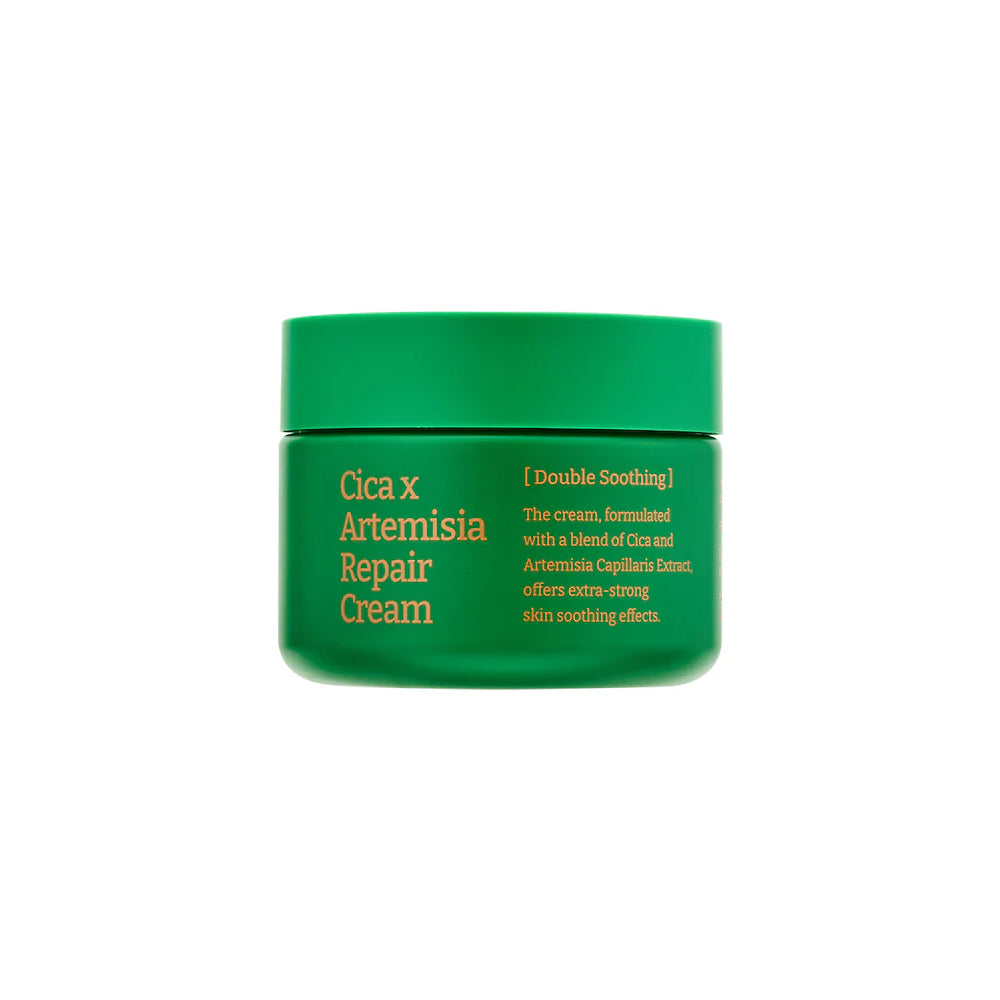 VELY VELY VELY VELY Cica X Artemisia Repair Cream 60ml - soothing - front bottle shot