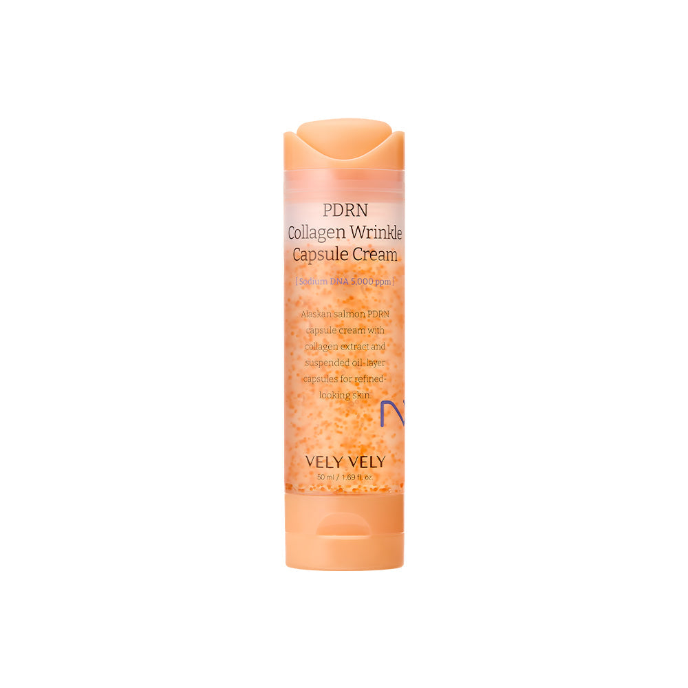 VELY VELY VELY VELY PDRN Collagen Wrinkle Capsule Cream 50ml - daily care - front bottle shot