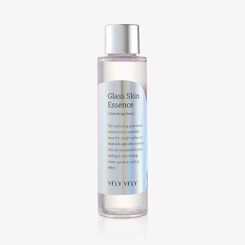VELY VELY VELY VELY Glass Skin Essence 160ml - hydrating - front bottle shot