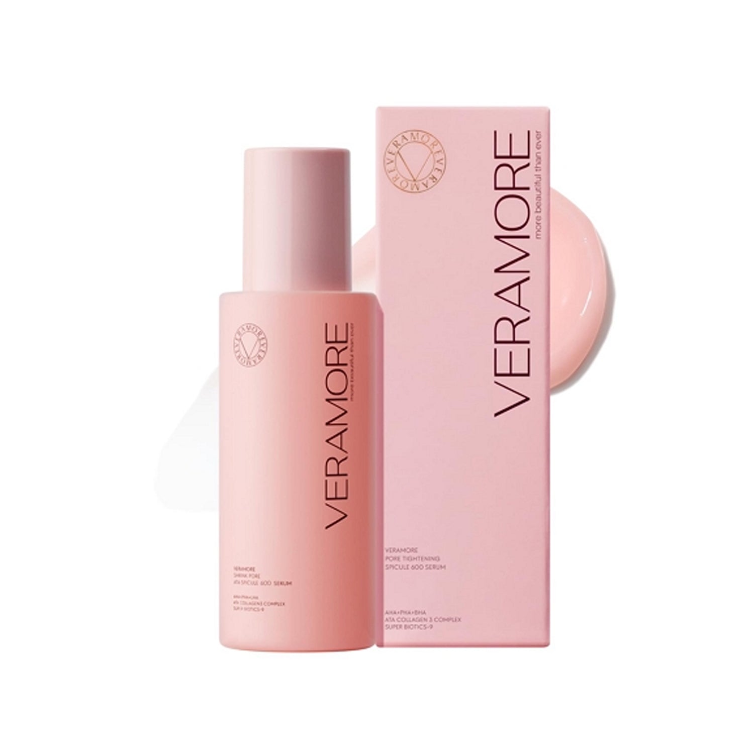 VERAMORE VERAMORE Pore Tightening Spicule 600 Serum 50ml - hydrating - front bottle shot