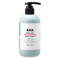 VILLAGE 11 FACTORY VILLAGE 11 FACTORY AHA 12% Relax-day AHA Exfoliating Body Lotion 300ml - hydrating - front bottle shot