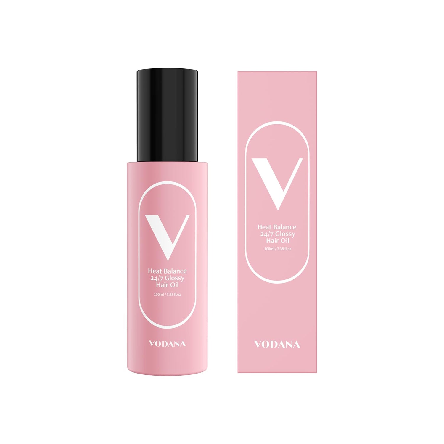 VODANA VODANA Heat Balance 24/7 Glossy Hair Oil 100ml - nourishing - front bottle shot