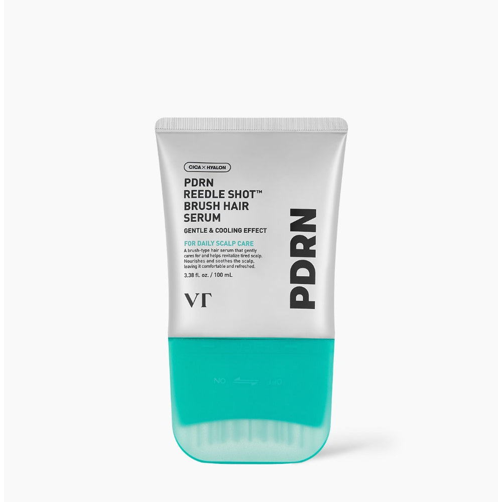 VT Cosmetics VT Cosmetics PDRN Reedle Shot Brush Hair Serum 100ml - hydrating - front bottle shot