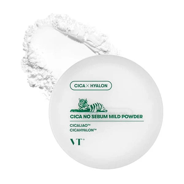 VT COSMETICS VT COSMETICS Cica No Sebum Mild Powder 5g - hydrating - front bottle shot