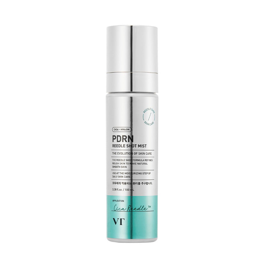 VT COSMETICS VT COSMETICS PDRN Reedle Shot Mist 100ml - hydrating - front bottle shot