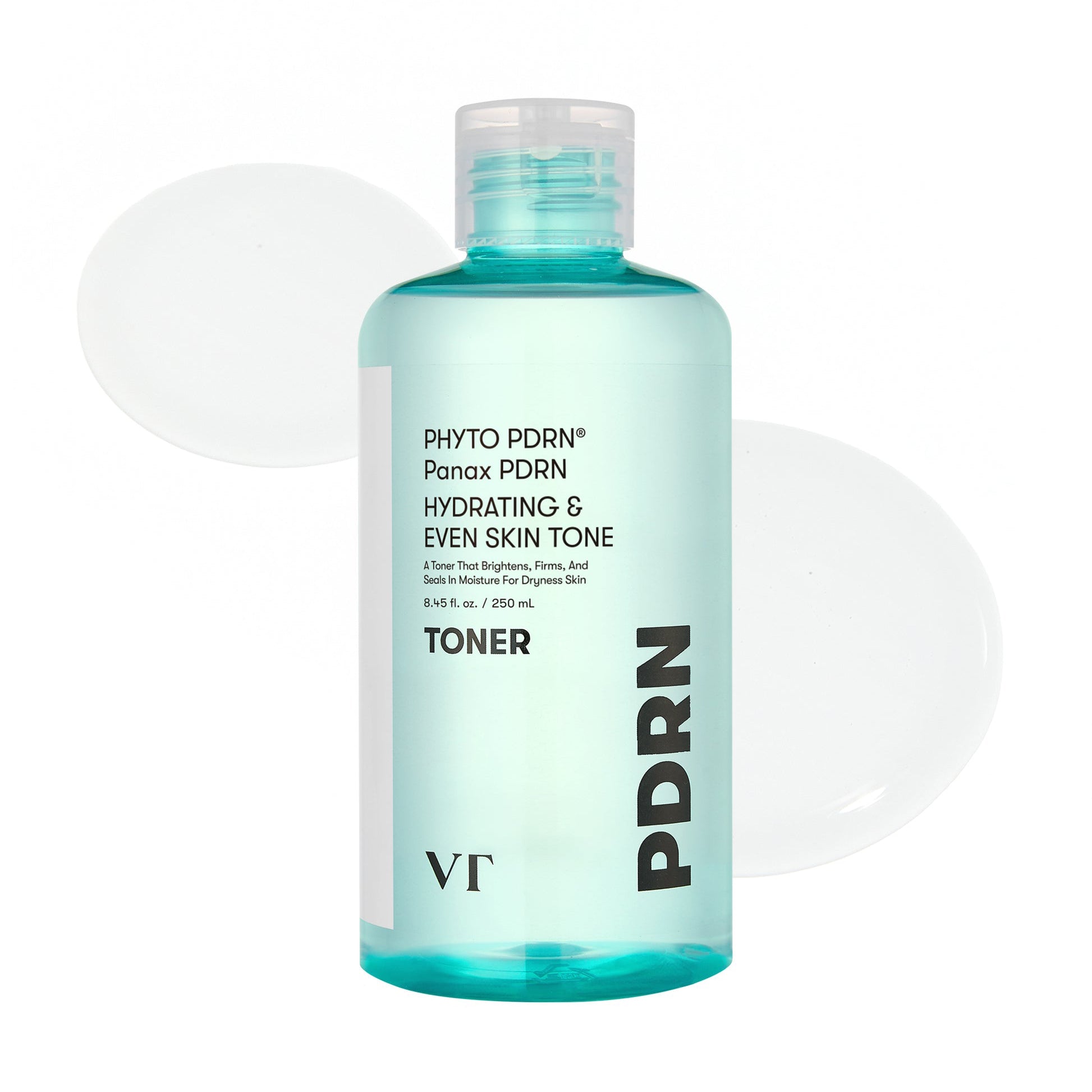 VT COSMETICS VT COSMETICS PDRN Toner 250ml - hydrating - front bottle shot
