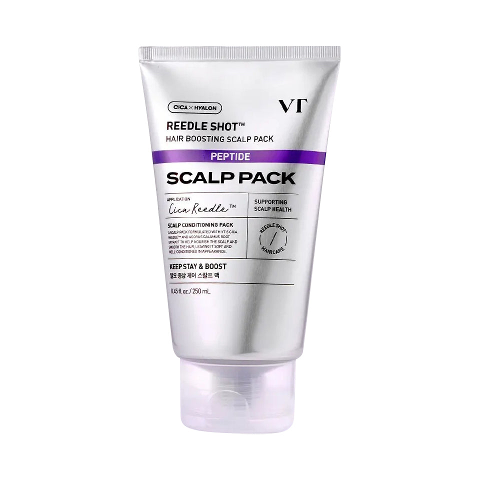 VT COSMETICS VT COSMETICS Reedle Shot Hair Boosting Scalp Pack 250ml - hydrating - front bottle shot
