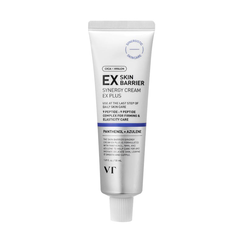 VT COSMETICS VT COSMETICS Skin Barrier Synergy Cream EX Plus 50ml - soothing - front bottle shot