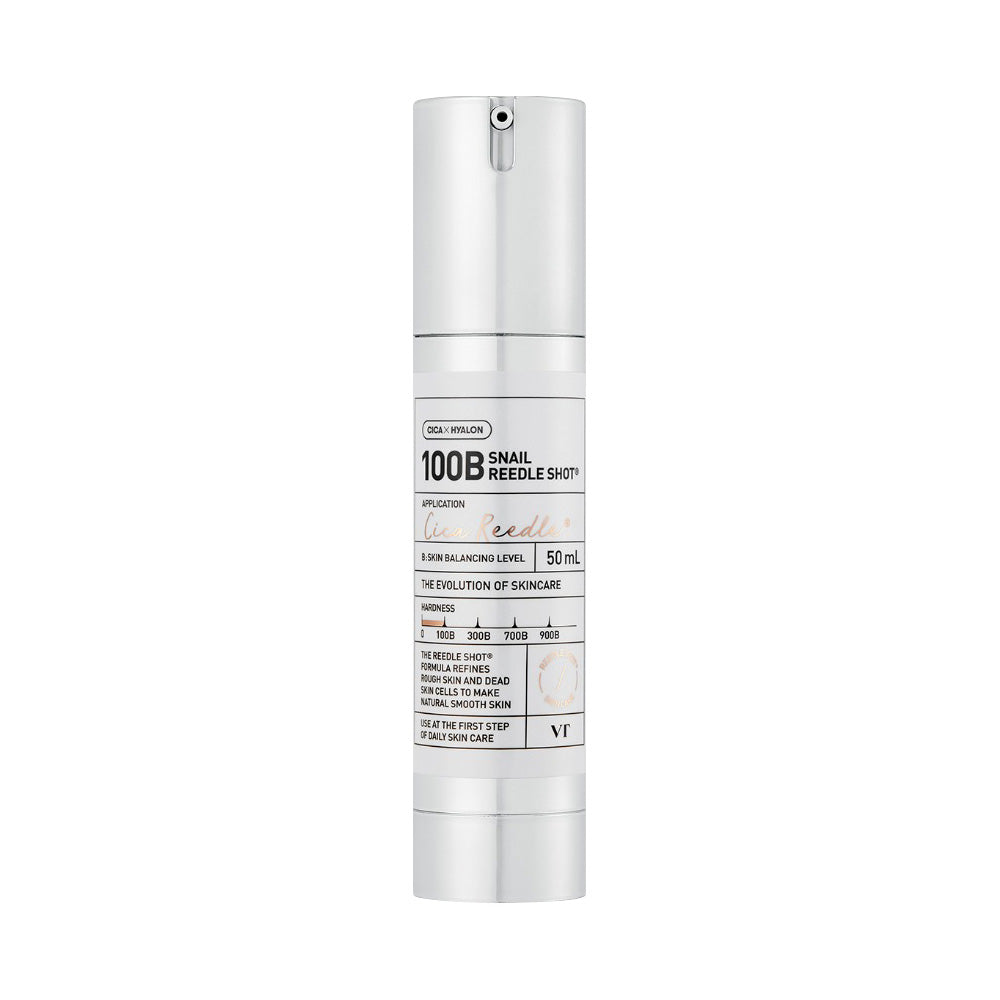 VT COSMETICS VT COSMETICS Snail Reedle Shot 100B 50ml - hydrating - front bottle shot