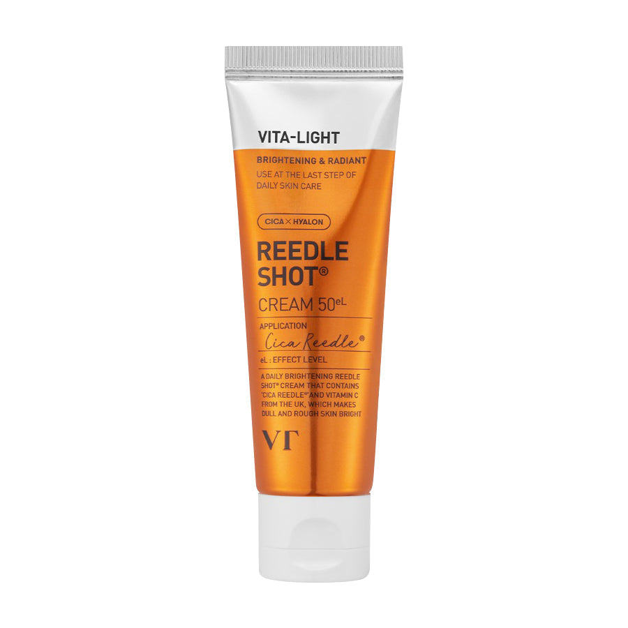 VT COSMETICS VT COSMETICS Vita-Light Reedle Shot Cream 50el - soothing - front bottle shot