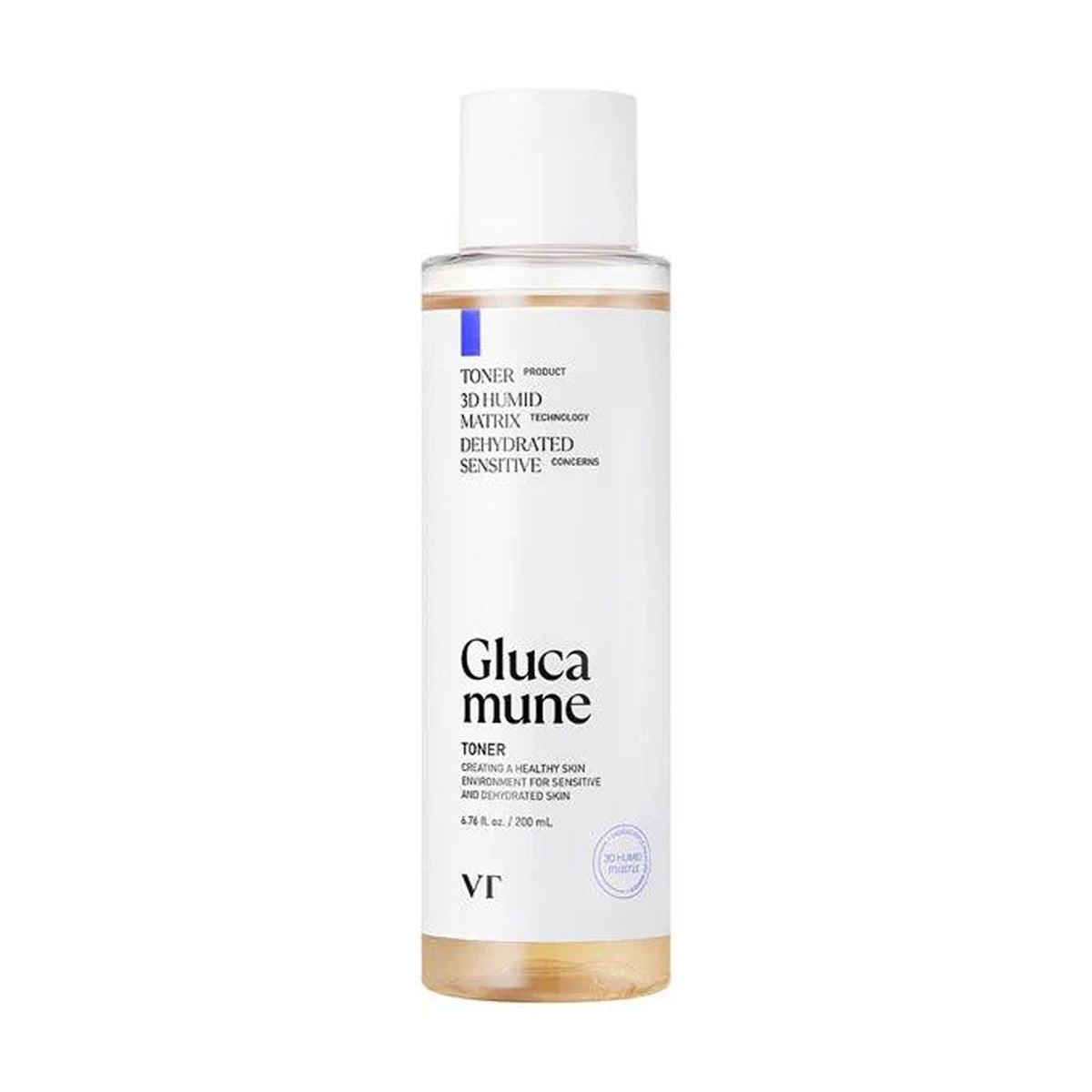 VT Cosmetics VT Cosmetics Glucamune Toner 200ml - hydrating - front bottle shot