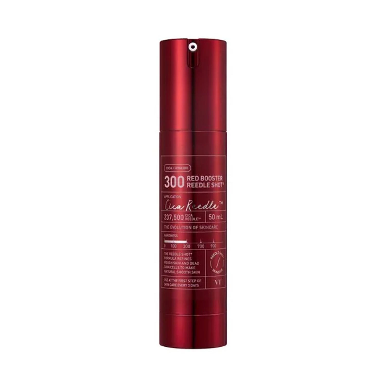 VT Cosmetics VT Cosmetics Red Booster Reedle Shot 300 50ml - hydrating - front bottle shot