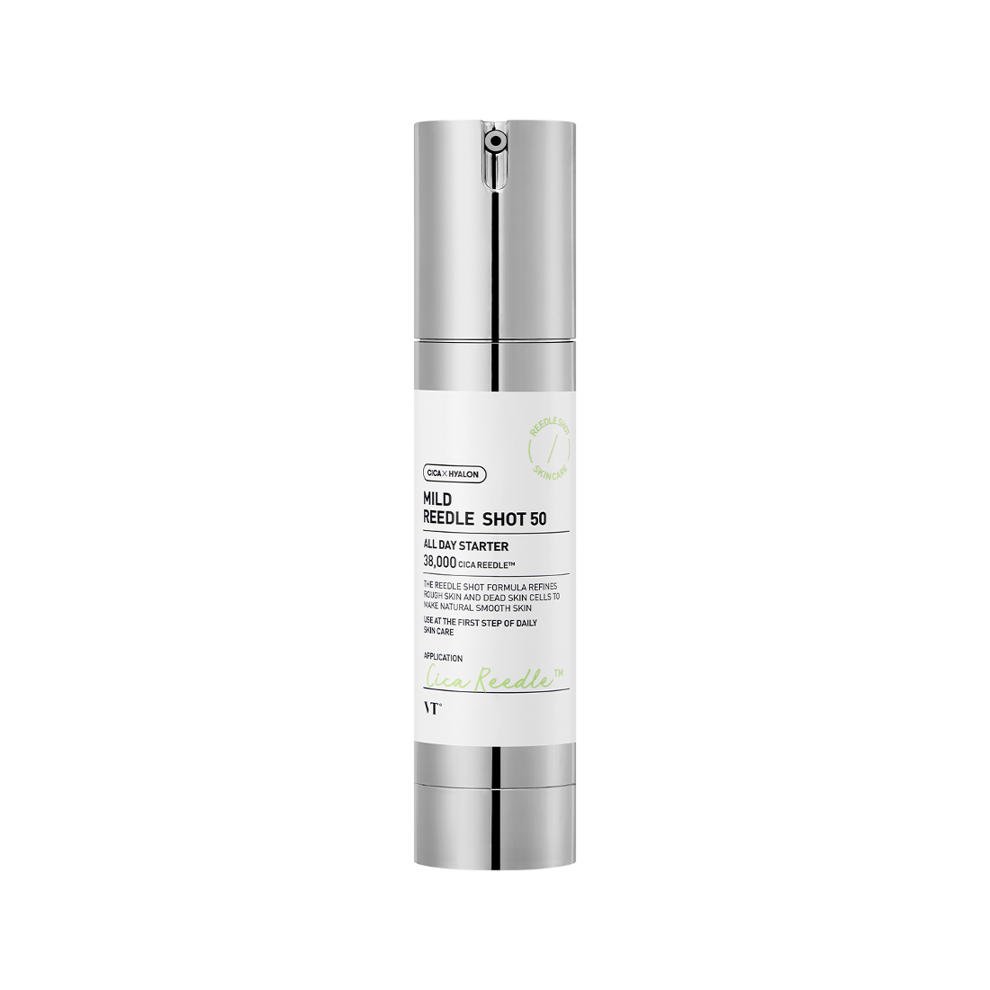 VT Cosmetics VT Cosmetics Mild Reedle Shot 50 50ml - hydrating - front bottle shot