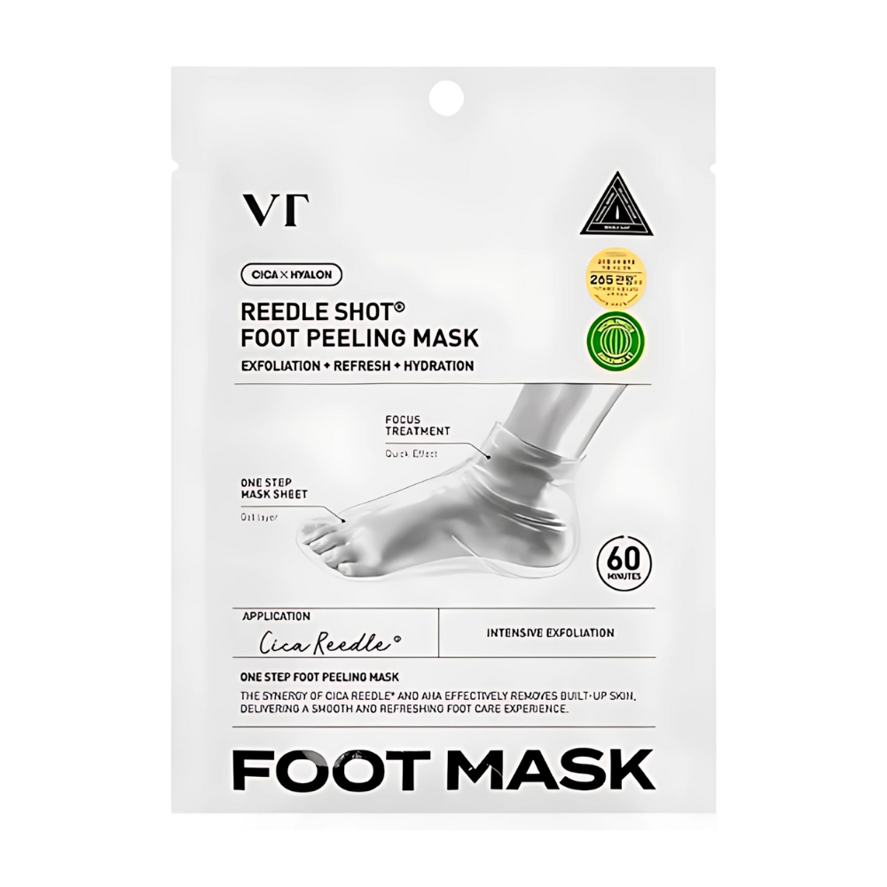 VT Cosmetics VT Cosmetics Reedle Shot Foot Peeling Mask (3 Sheets) - hydrating - front bottle shot