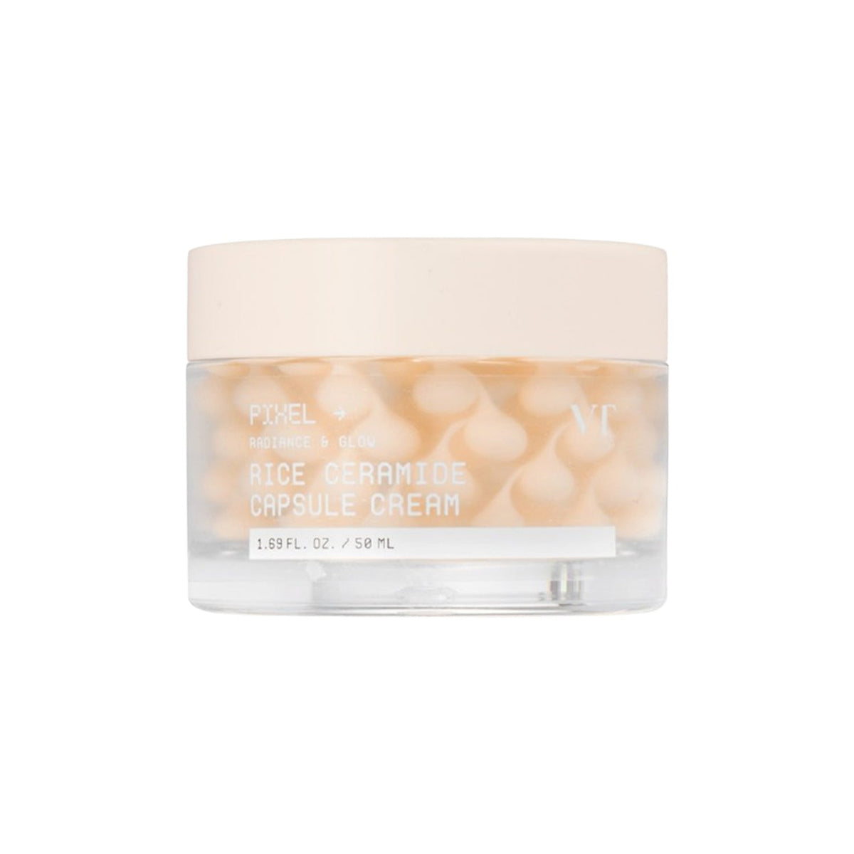 VT Cosmetics VT Cosmetics Rice Ceramide Capsule Cream 50ml - hydrating - front bottle shot