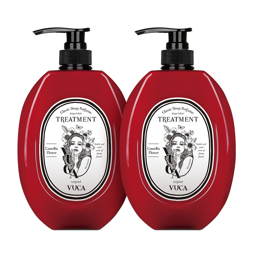VUCA VUCA Classic Deep Perfume Keratin Treatment 1050ml x 2ea - nourishing - front bottle shot