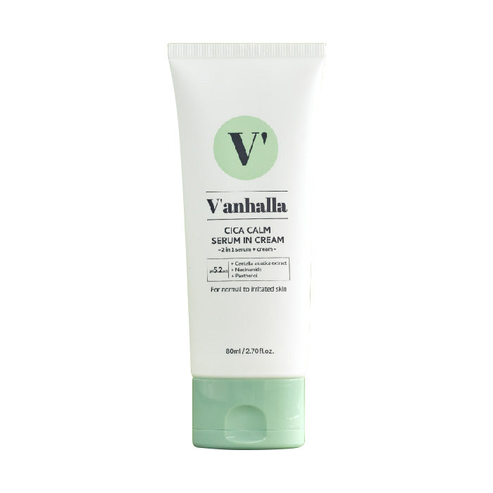 Vanhalla Vanhalla Cica Calm Serum In Cream 80ml - soothing - front bottle shot