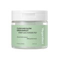 Veganifect Veganifect Clean And Glow Green Barley First LHA Toner Pad 60 sheets - hydrating - front bottle shot