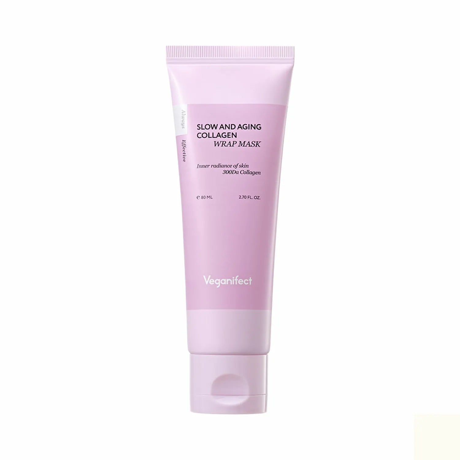 Veganifect Veganifect Slow And Aging Collagen Wrap Mask 80ml - hydrating - front bottle shot
