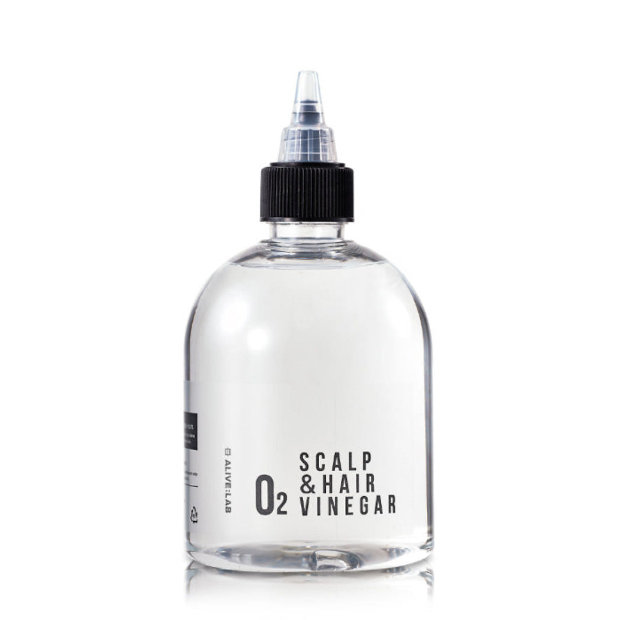 ALIVE:LAB ALIVE:LAB O2 Scalp & Hair Vinegar 300ml - soothing - front bottle shot