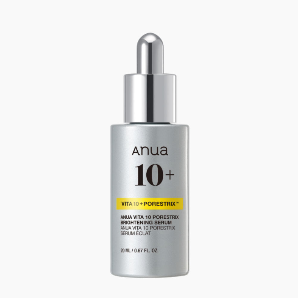 Anua Anua Vita 10 Porestrix Brightening Toning Serum 20ml - soothing - front bottle shot