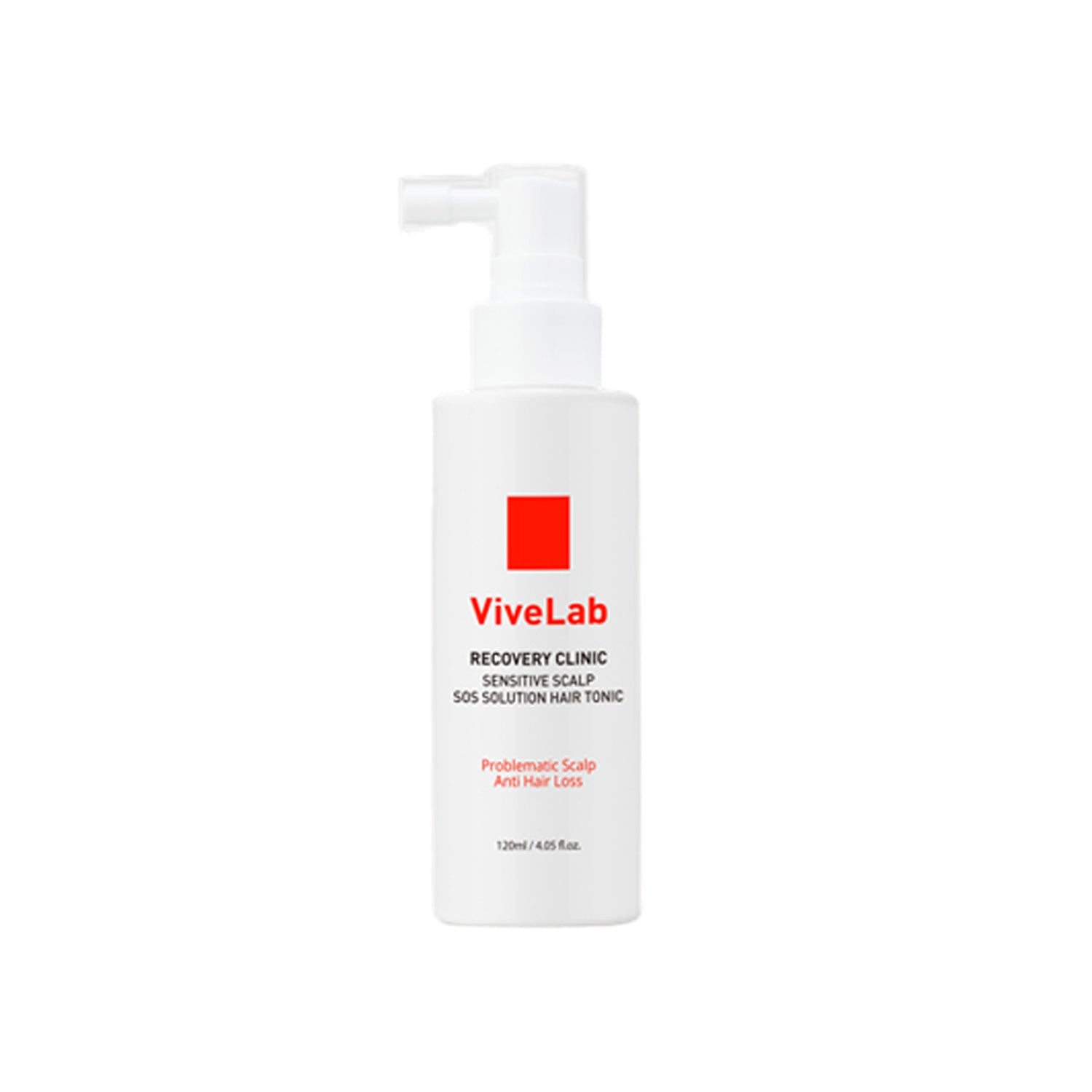 ViveLab ViveLab Recovery Clinic Sensitive Scalp SOS Solution Hair Tonic 120ml - soothing - front bottle shot