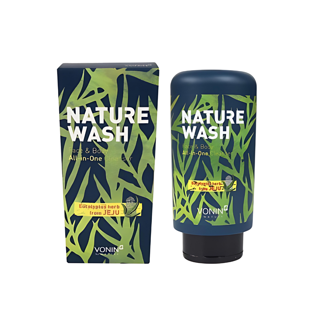 VONIN VONIN Nature Face & Body All in One Cleanser 300ml - cleansing - front bottle shot
