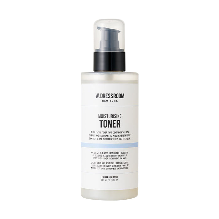 W.DRESSROOM W.DRESSROOM Moisturizing Toner 200ml - hydrating - front bottle shot