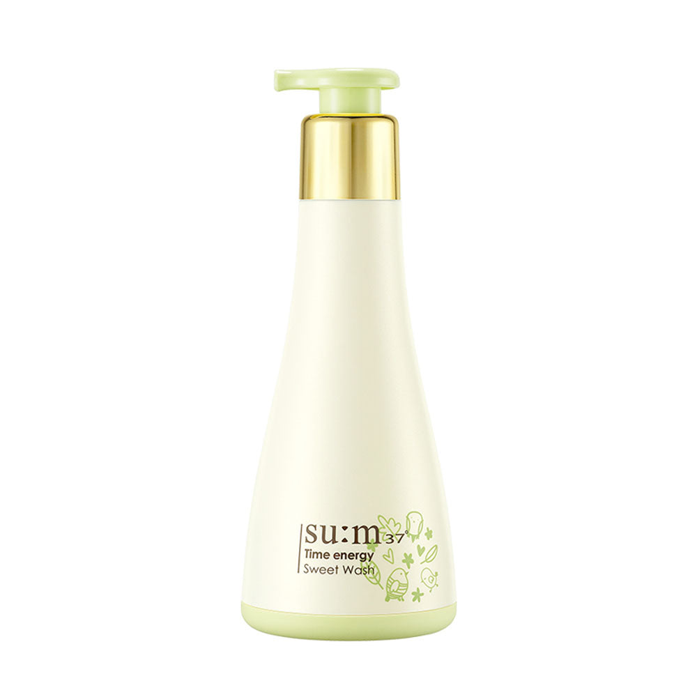 su:m37 su:m37 Time Energy Sweet Wash 350ml - cleansing - front bottle shot