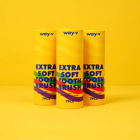 WAY.V WAY.V Extra Soft Toothbrush - daily care - front bottle shot