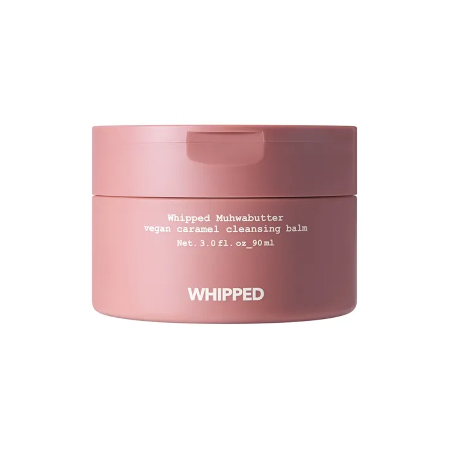 WHIPPED WHIPPED Muhwabutter Vegan Caramel Cleansing Balm 90ml - hydrating - front bottle shot