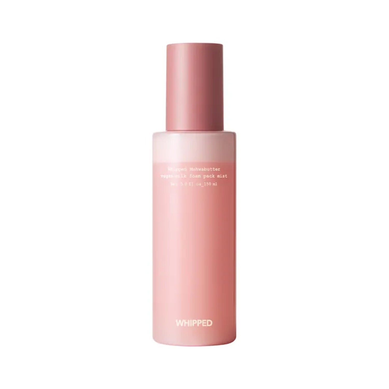 WHIPPED WHIPPED Muhwabutter Vegan Milk Foam Pack Mist 150ml - hydrating - front bottle shot