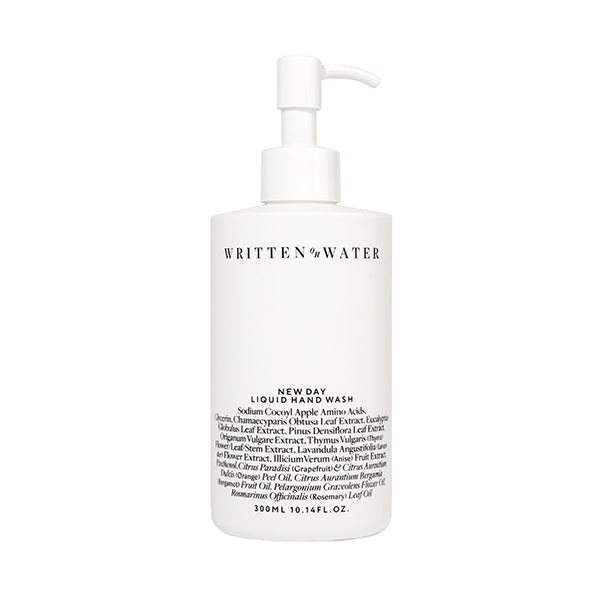 WRITTEN ON WATER WRITTEN ON WATER New Day Hand Wash 300ml - cleansing - front bottle shot