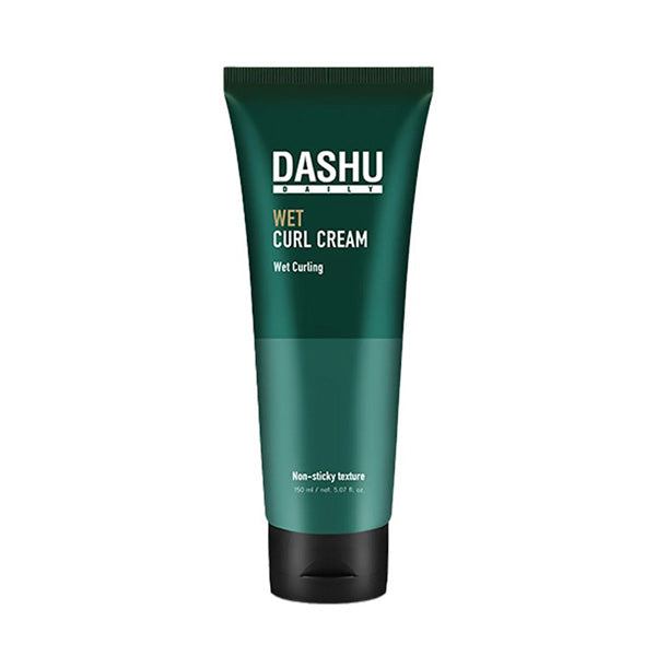 DASHU DASHU Daily Wet Curl Cream 150ml - hydrating - front bottle shot