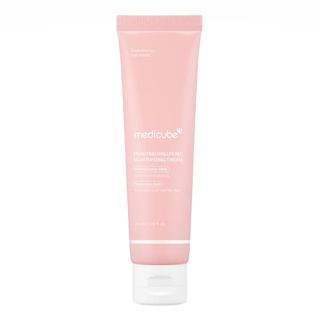 medicube medicube PDRN Pink hyaluronic Moisturizing Cream 50ml - hydrating - front bottle shot