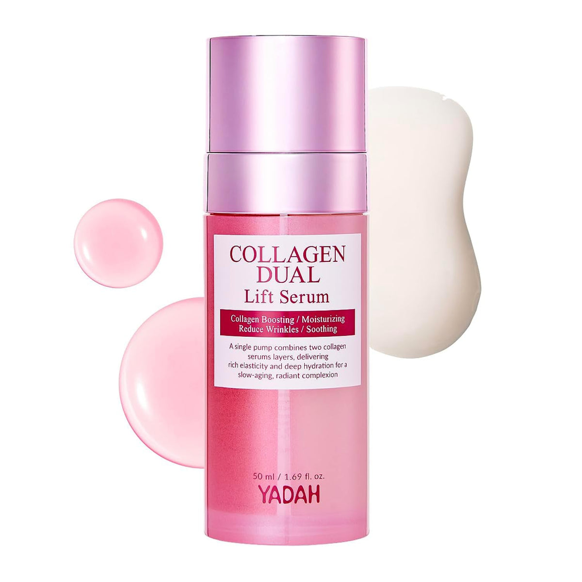 YADAH YADAH Collagen Dual Lift Serum 50ml - hydrating - front bottle shot