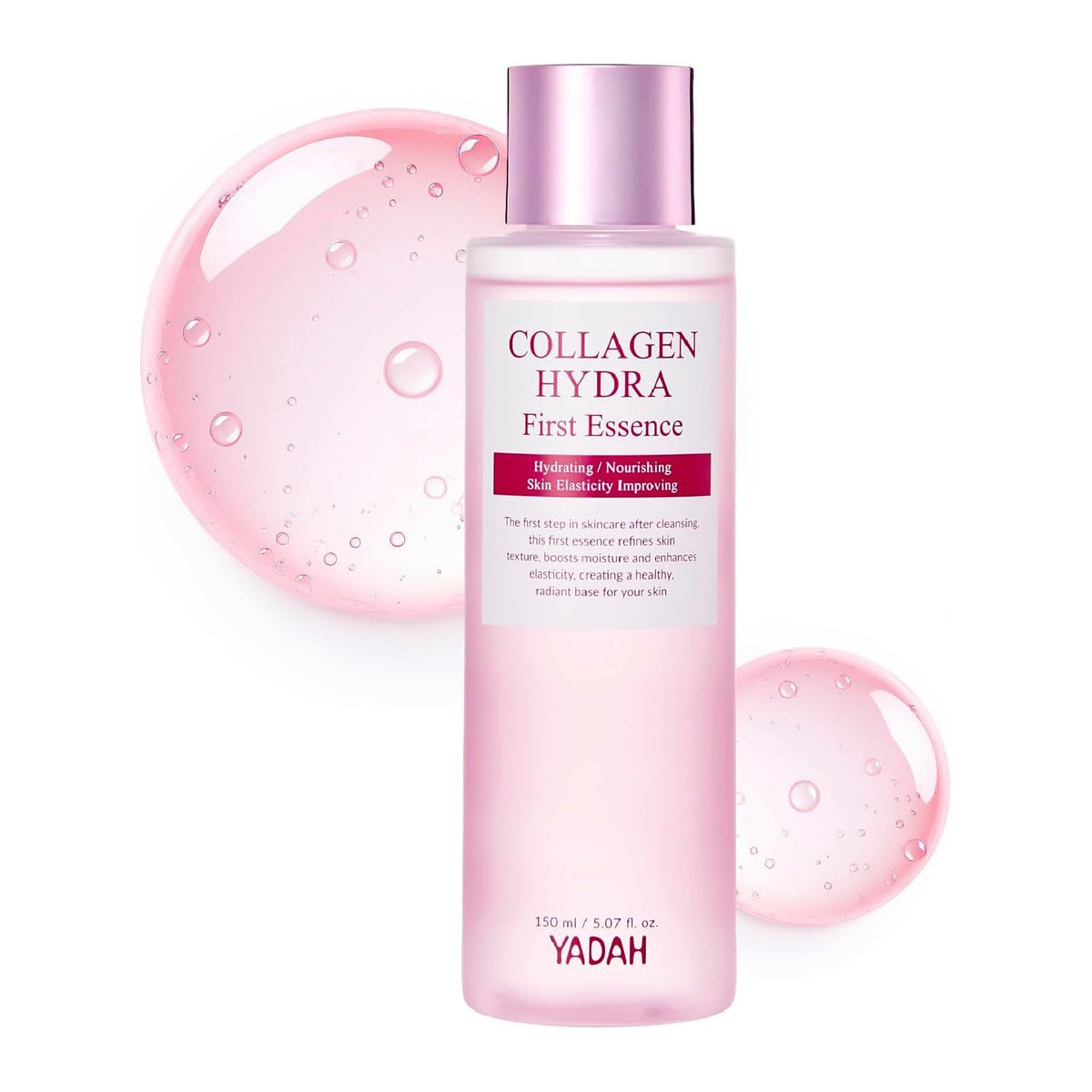 YADAH YADAH Collagen Hydra First Essence 150ml - hydrating - front bottle shot