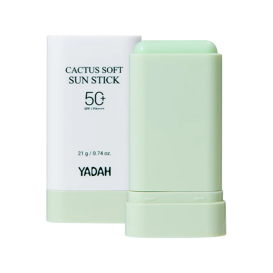 YADAH YADAH Soothing Cooler Cactus Soft Sun Stick SPF50+ PA++++ 21g - soothing - front bottle shot