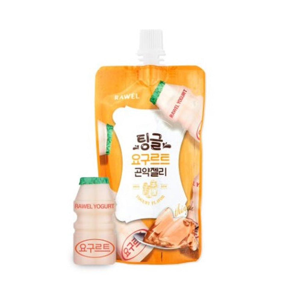 RAWEL RAWEL Konjac Jelly Yogurt 10ea*130g - daily care - front bottle shot