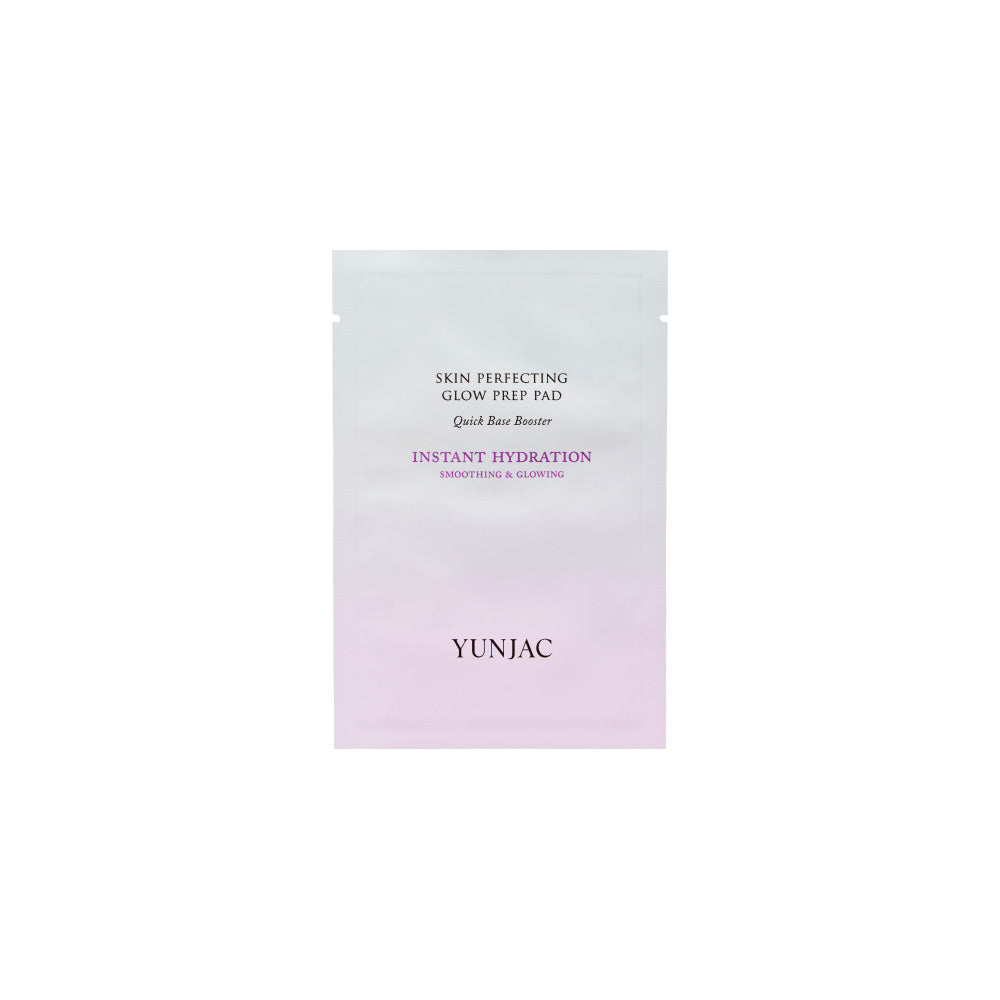YUNJAC YUNJAC Skin Perfecting Glow Prep Pad 3 pads x 15ea - hydrating - front bottle shot