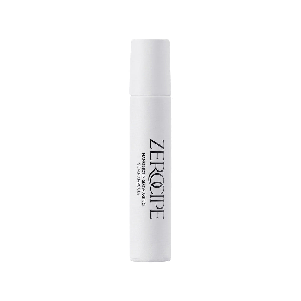 ZEROCIPE ZEROCIPE Nanobiotin Slow Aging Scalp Ampoule 25ml - anti-aging - front bottle shot