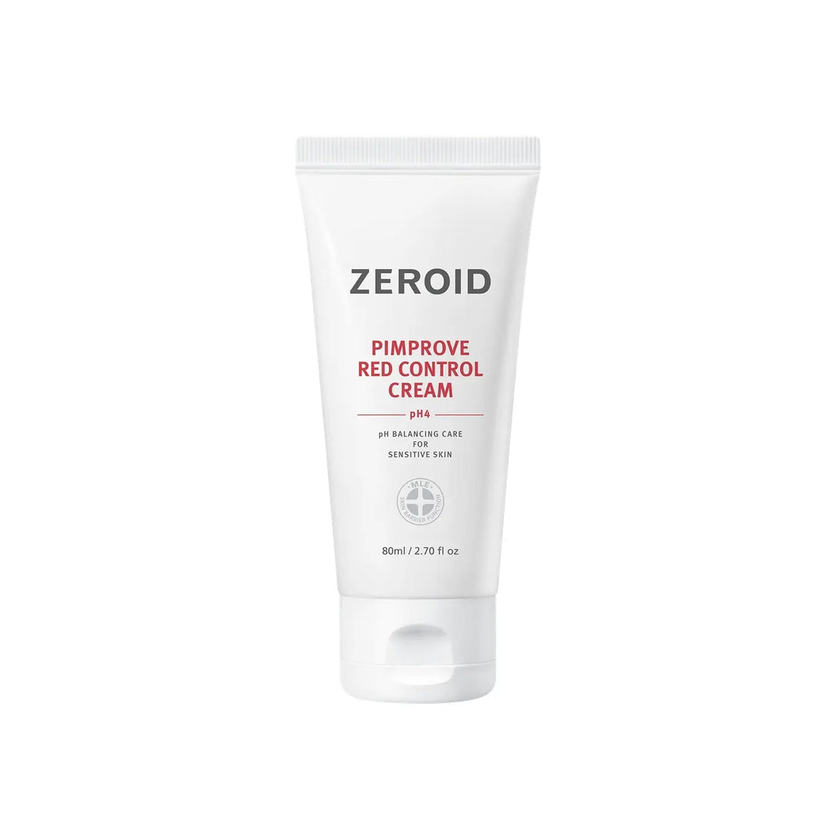 ZEROID ZEROID Pimprove Red Control Cream pH4 80ml - hydrating - front bottle shot