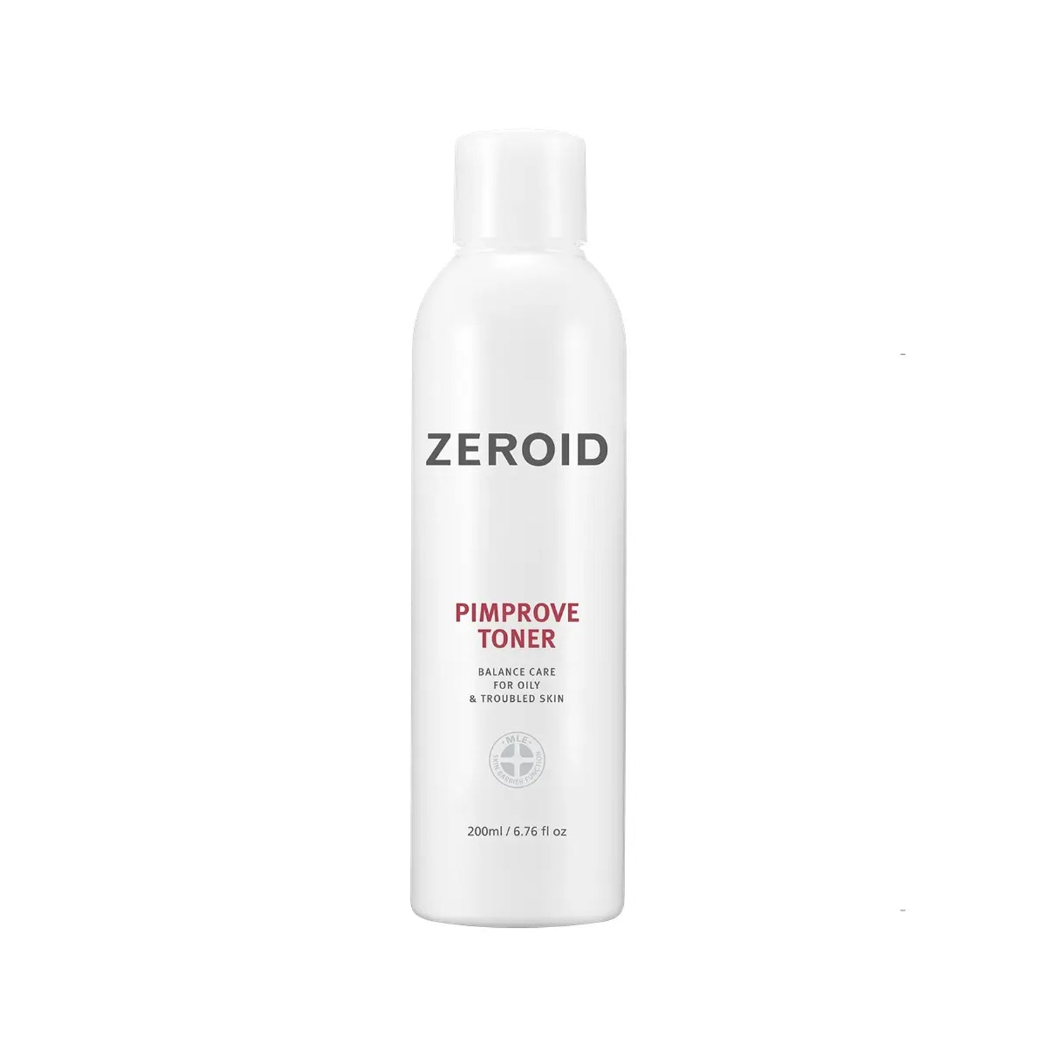 ZEROID ZEROID Pimprove Toner 200ml - hydrating - front bottle shot