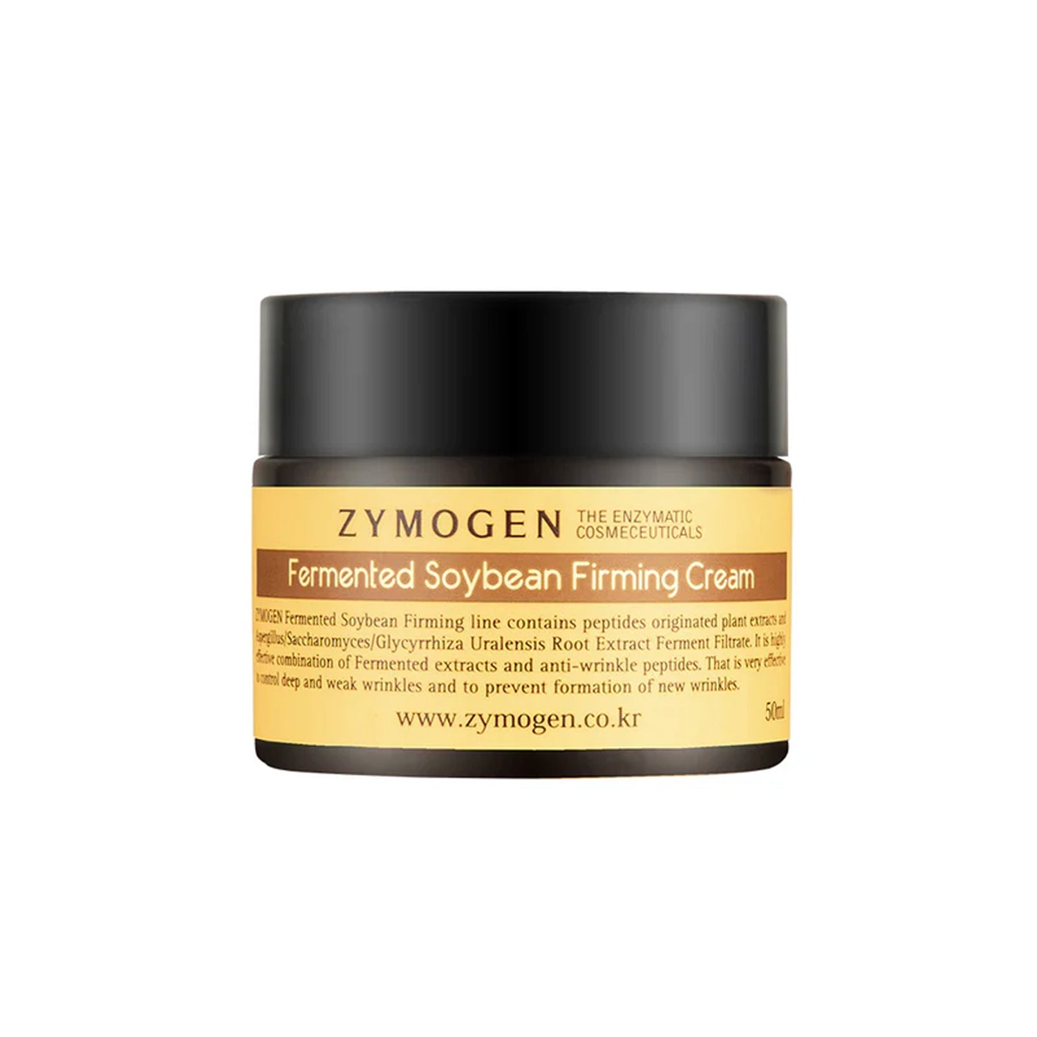 ZYMOGEN ZYMOGEN Fermented Soybean Firming Cream 50ml - brightening - front bottle shot