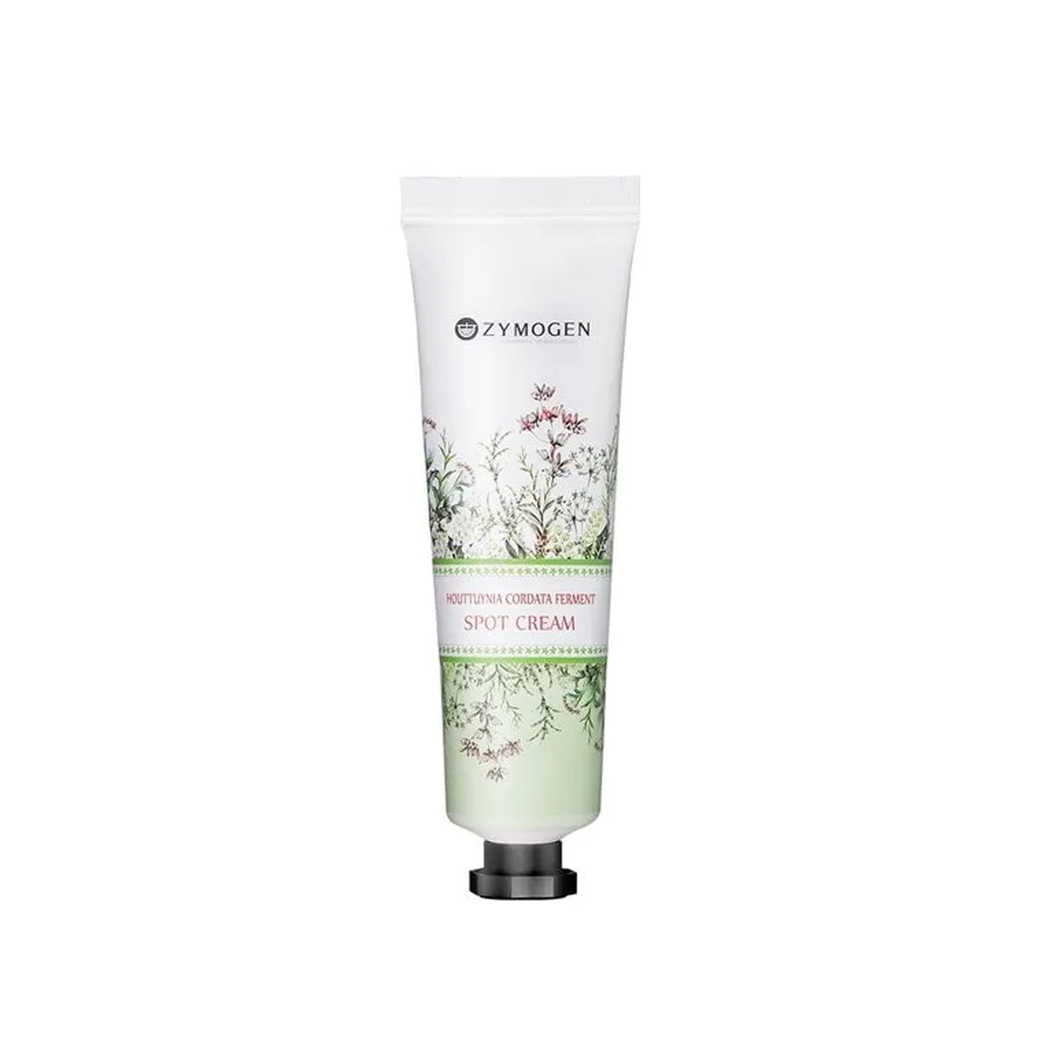 ZYMOGEN ZYMOGEN Houttuynia Cordata Ferment Spot Cream 30ml - soothing - front bottle shot