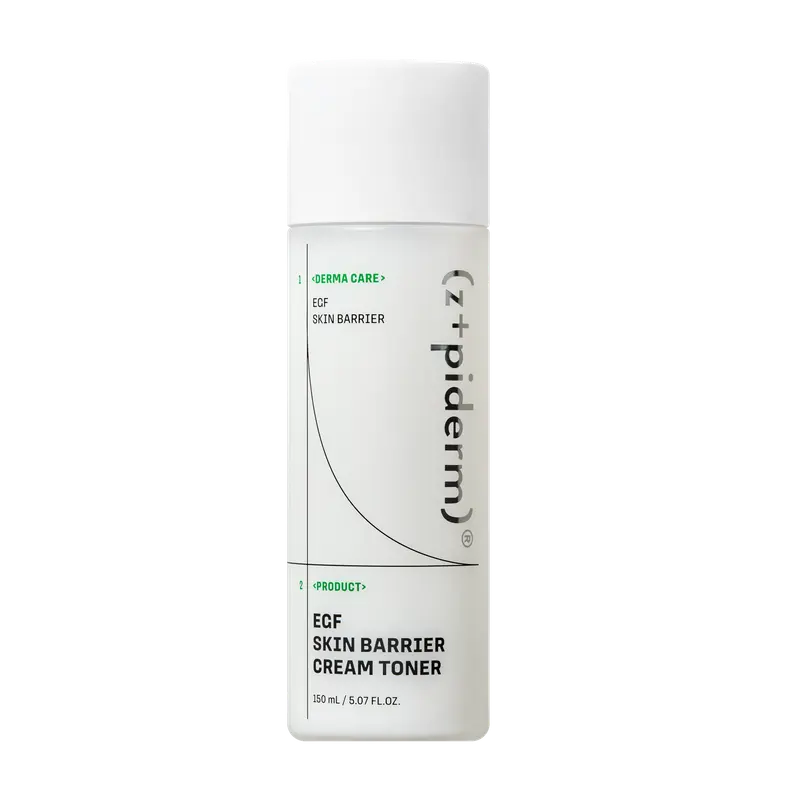 z+piderm z+piderm EGF Skin Barrier Cream Toner 150ml - hydrating - front bottle shot