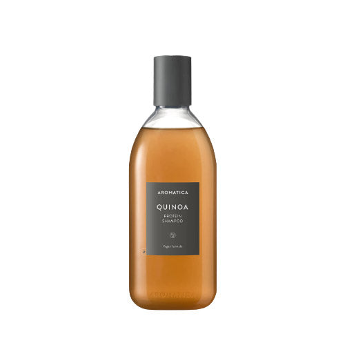 AROMATICA AROMATICA Quinoa Protein Shampoo 400ml - nourishing - front bottle shot