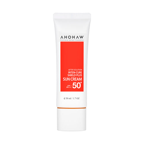 AHOHWA AHOHWA Inten Cure Shield Plus Sun Cream 50ml - soothing - front bottle shot